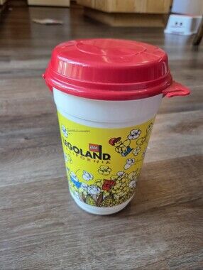Vintage 2002 Legoland California Theme Park Collectible Popcorn Bucket Cup